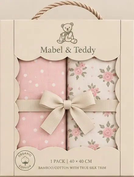 Ditsy Florals muslin comforter gift box