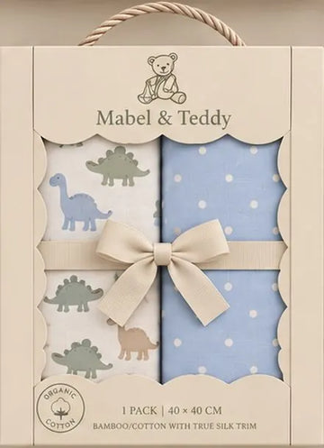 Little Dinos muslin comforter gift box